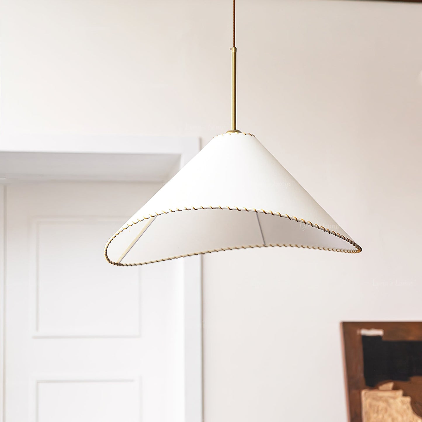 Twisted Shade Drop light Pendant Lamp