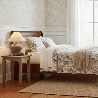 Two Handled Ceramic Jar Table Lamp