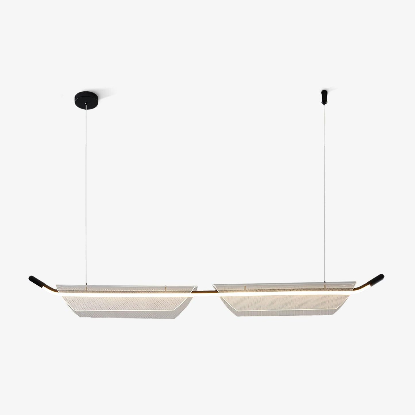 Two Boats Acrylic Droplight Pendant Light