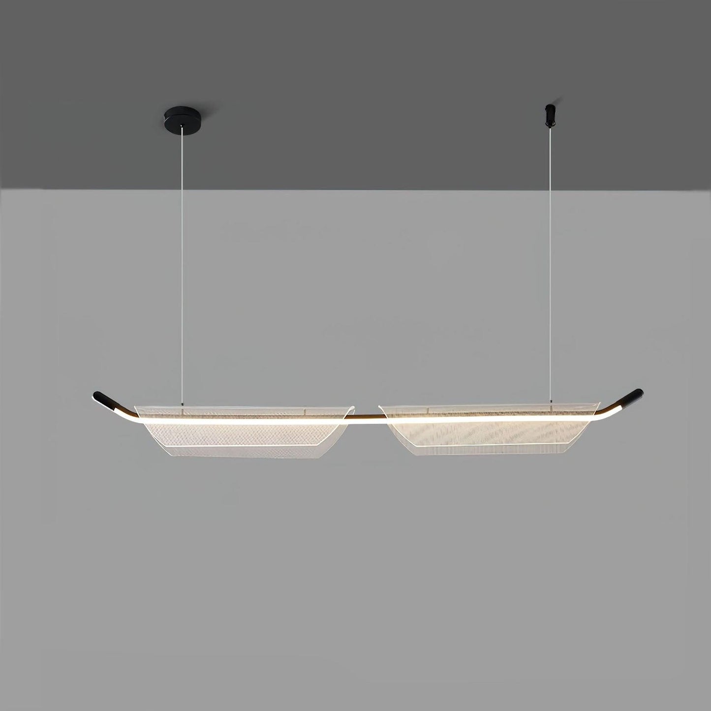 Two Boats Acrylic Droplight Pendant Light