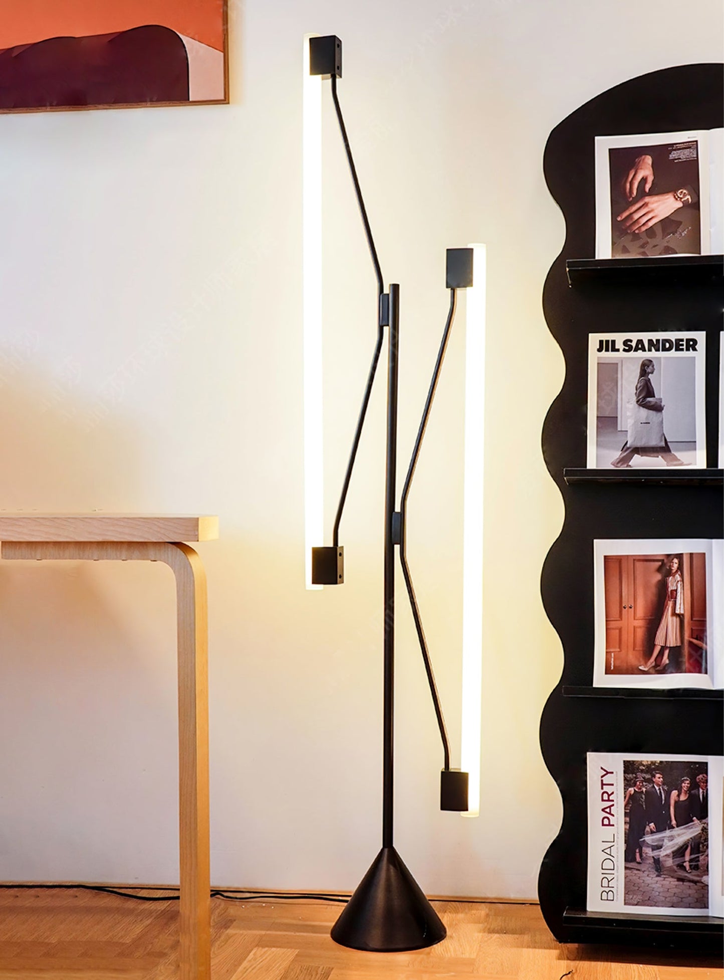 Two Tubes Floor-mounted Lamp Floor Lamp