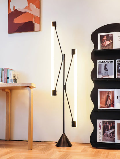 Two Tubes Floor-mounted Lamp Floor Lamp