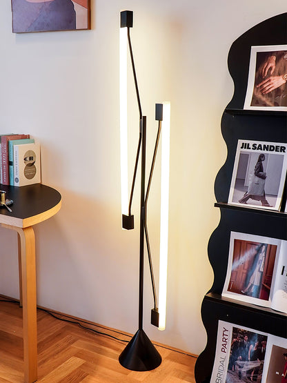 Two Tubes Floor-mounted Lamp Floor Lamp