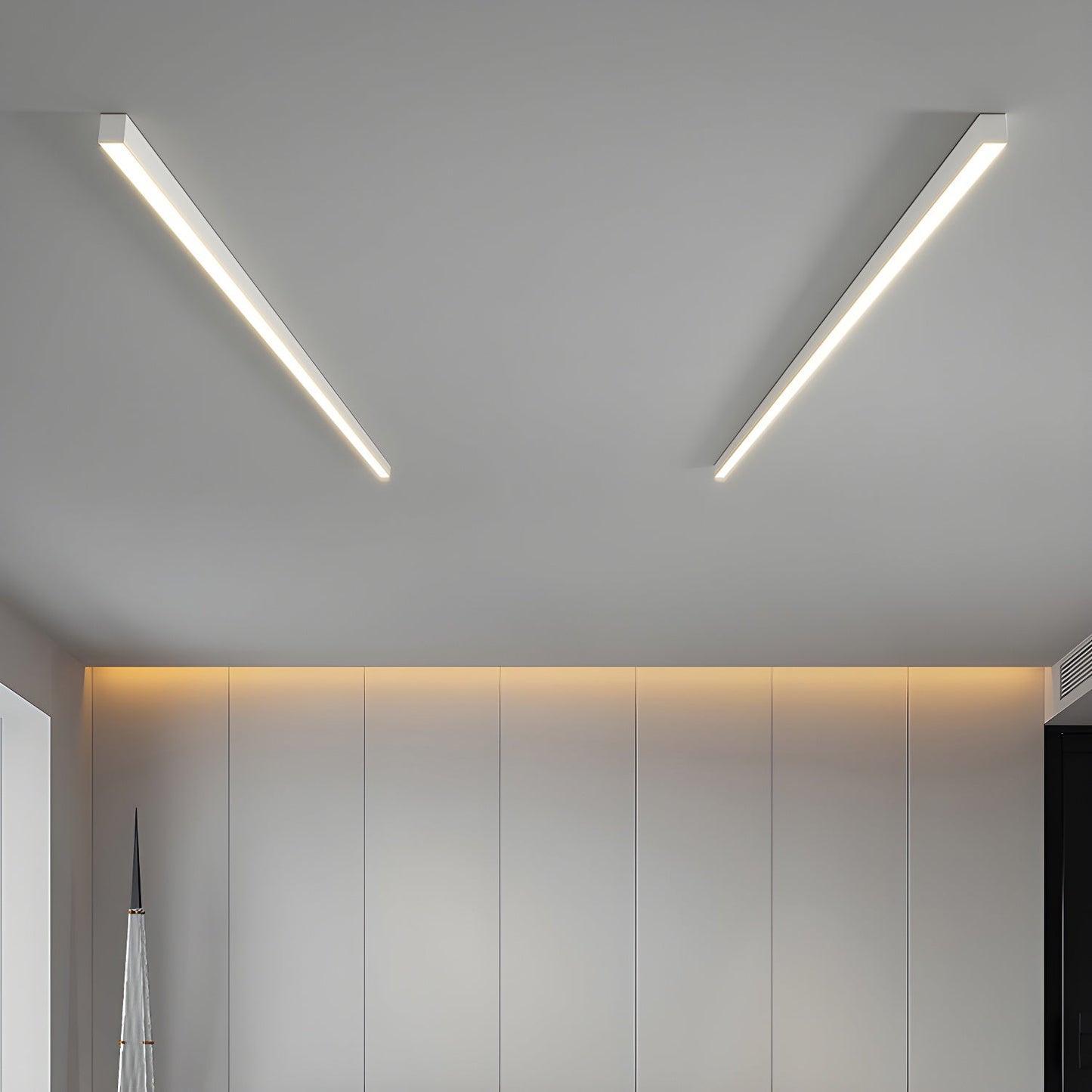 Ultra Slim Linear Ceiling-mounted light Ceiling Light