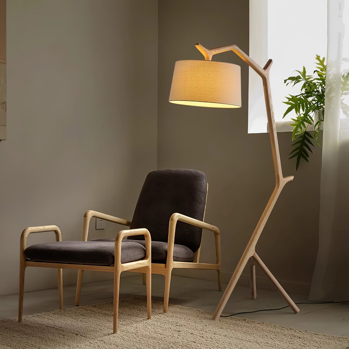 Umahi Torchiere Lamp Floor Lamp