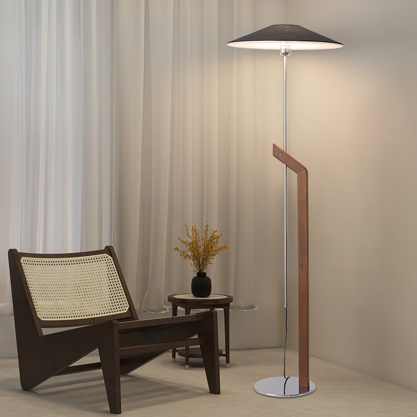 Umbrella Torchiere Lamp Floor Lamp