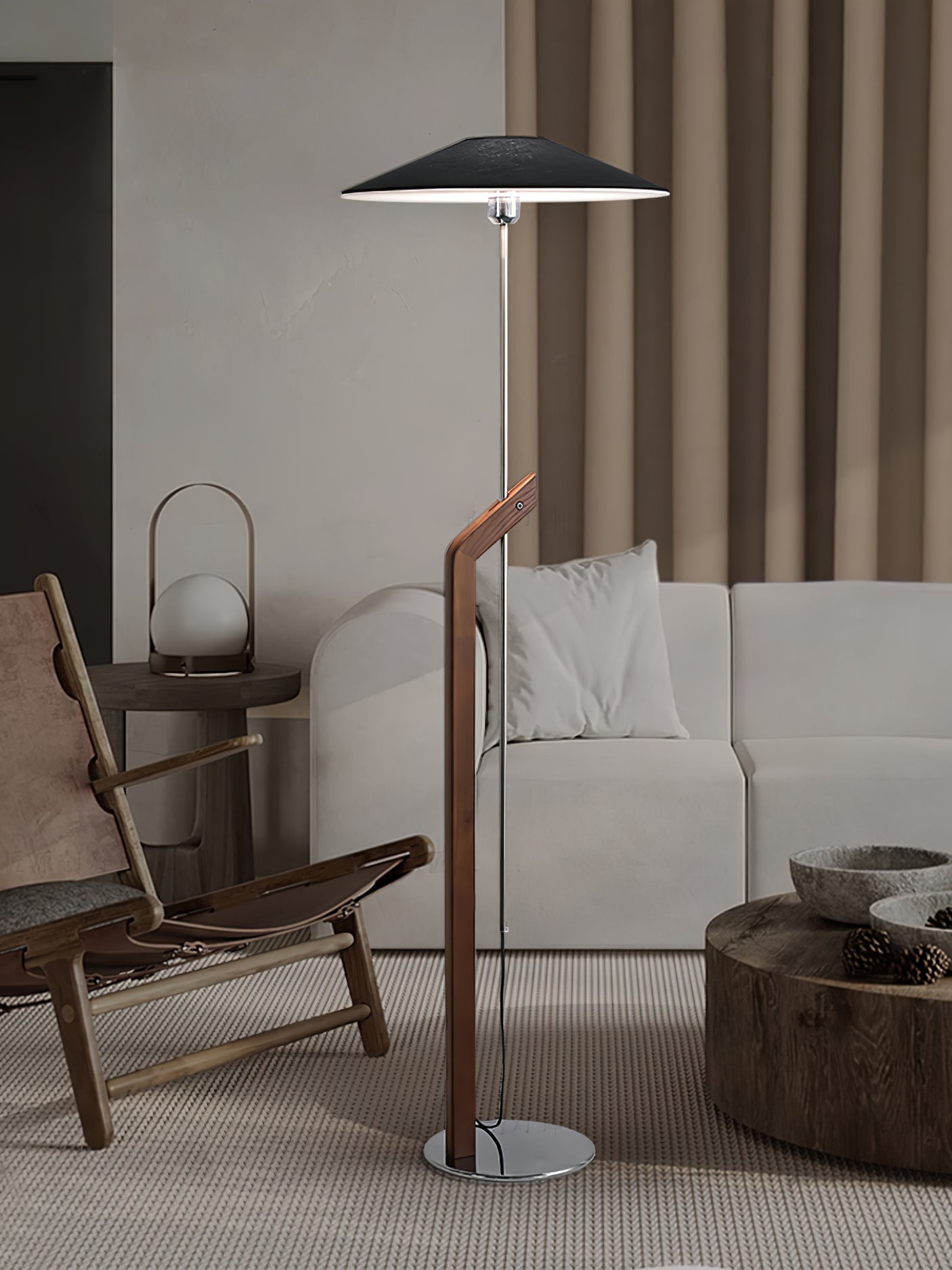 Umbrella Torchiere Lamp Floor Lamp