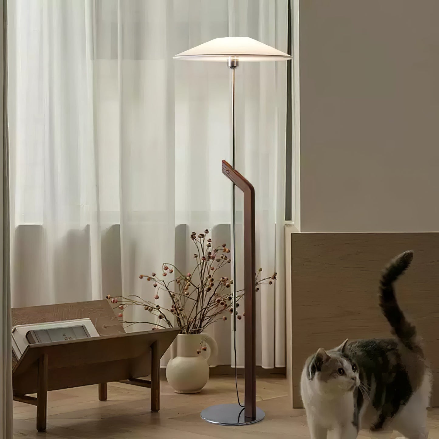 Umbrella Torchiere Lamp Floor Lamp