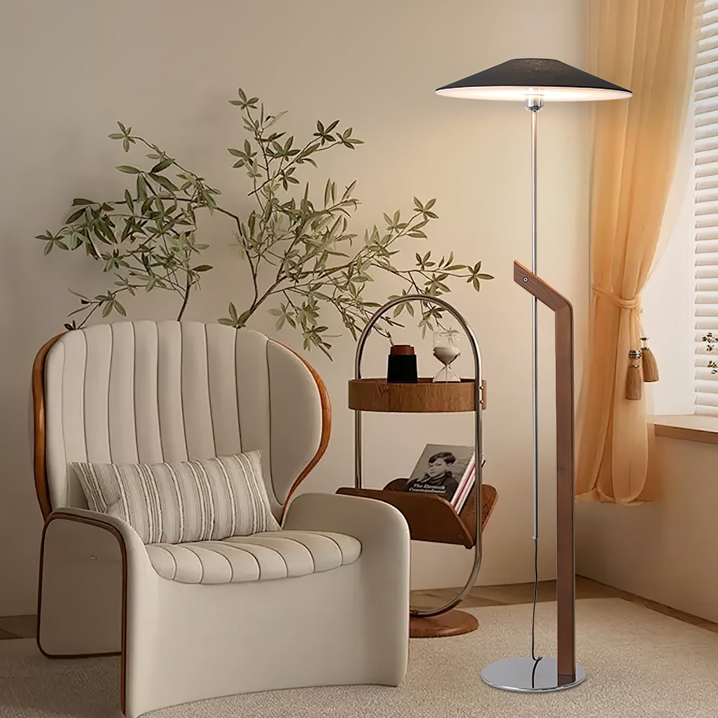 Umbrella Torchiere Lamp Floor Lamp