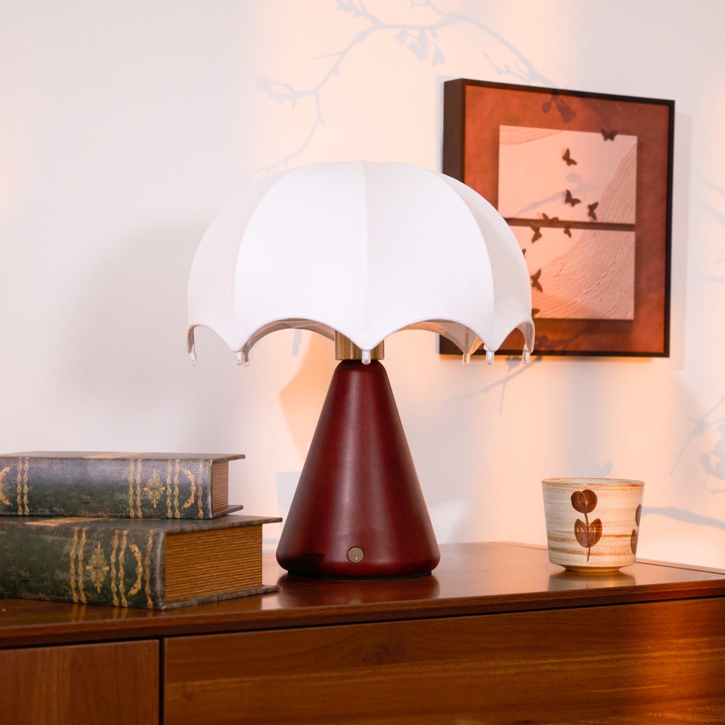 Umbrella Silk Table Lamp