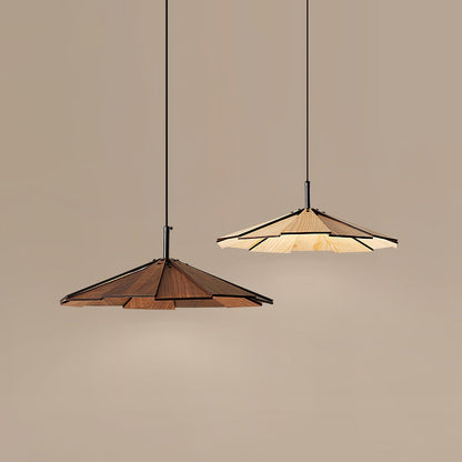 Umbrella Wooden Houselight Pendant Light