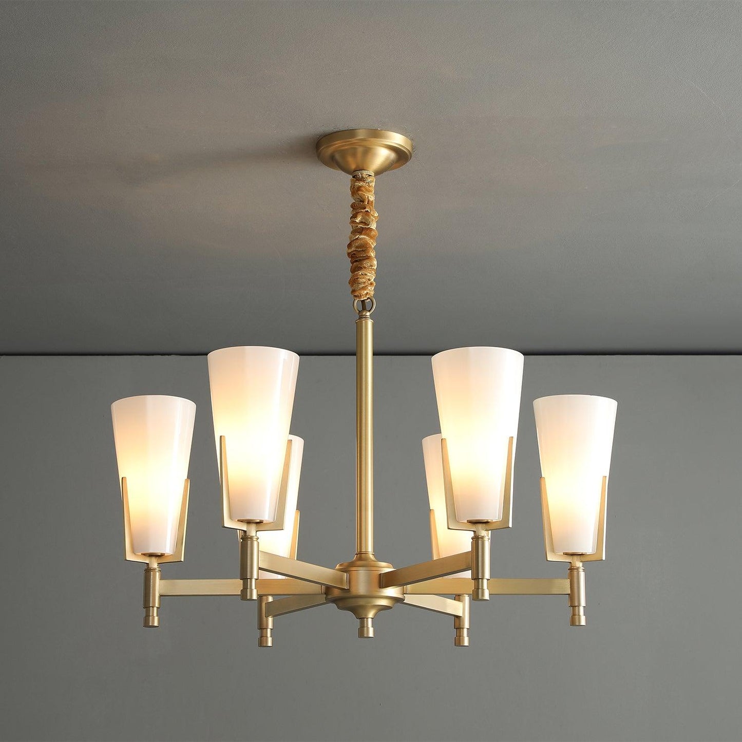 Upton Crown Chandelier