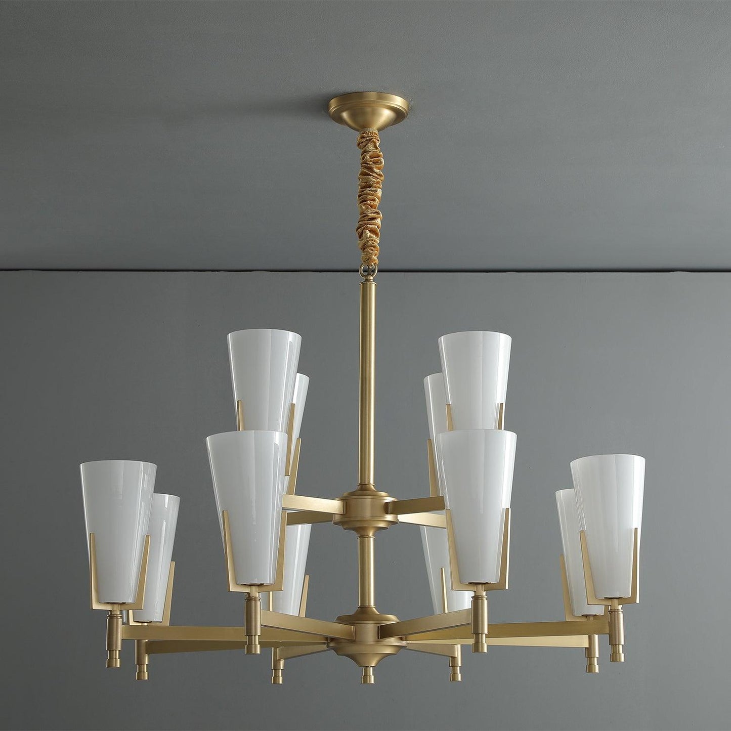 Upton Crown Chandelier