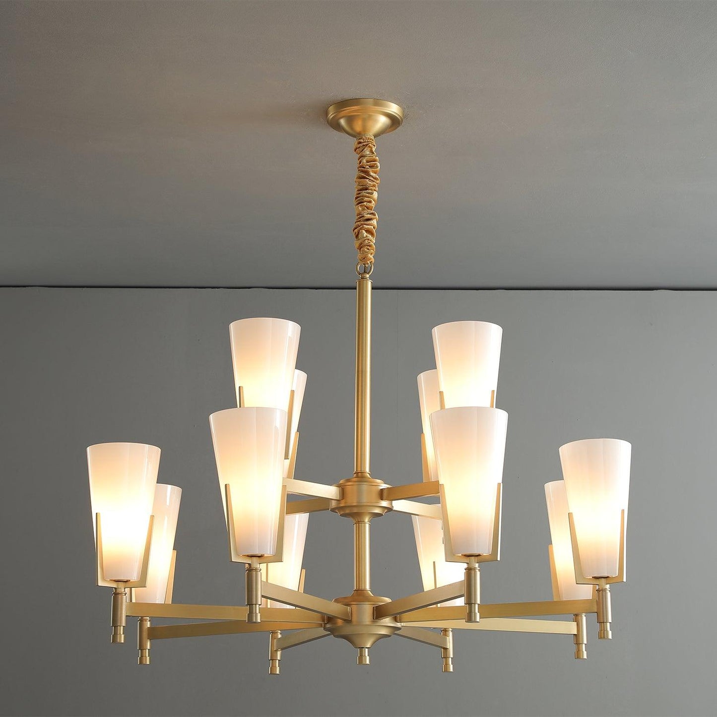 Upton Crown Chandelier