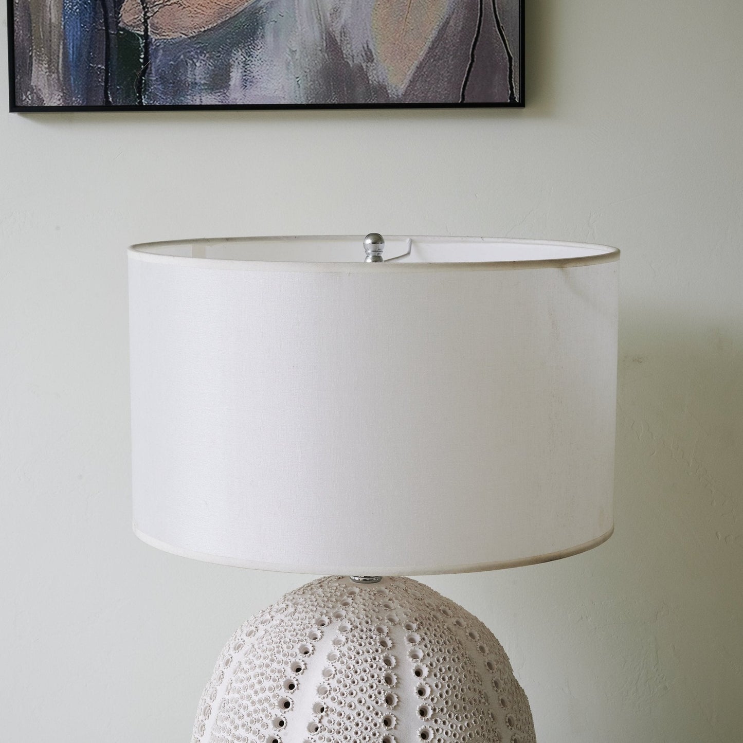 Urchin Textured Ceramic Table Lamp
