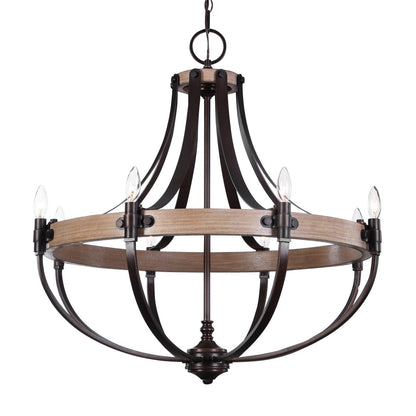 Uttermost Dubois 8 Light Chandelier