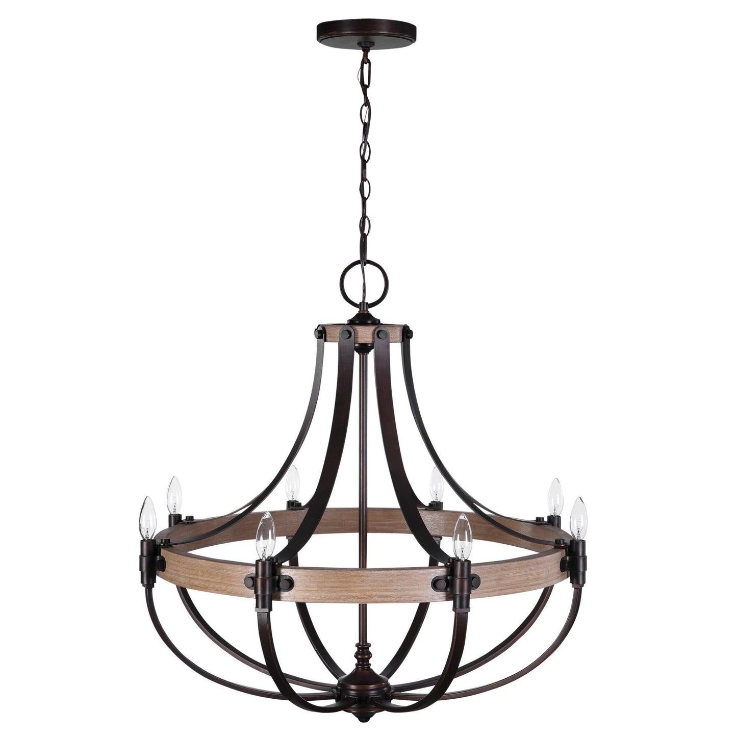 Uttermost Kalizma Home Dubois 32 Inch 8 Light Chandelier Cp407747