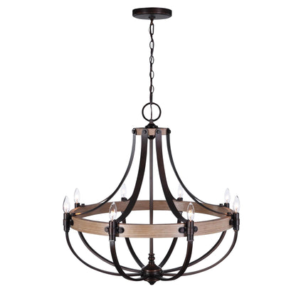 Uttermost Kalizma Home Dubois 32 Inch 8 Light Chandelier Cp407747