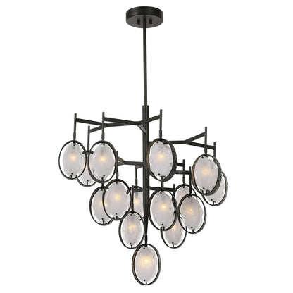 Uttermost Kalizma Home Maxin 36 Inch 15 Light Chandelier Cp447790