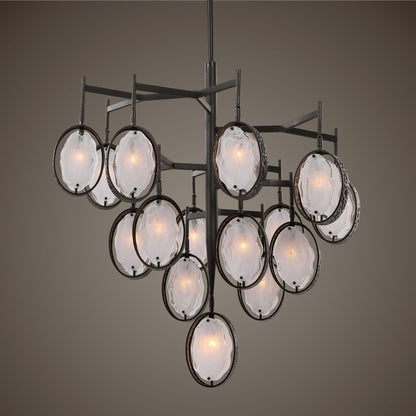 Uttermost Kalizma Home Maxin 36 Inch 15 Light Chandelier Cp447790