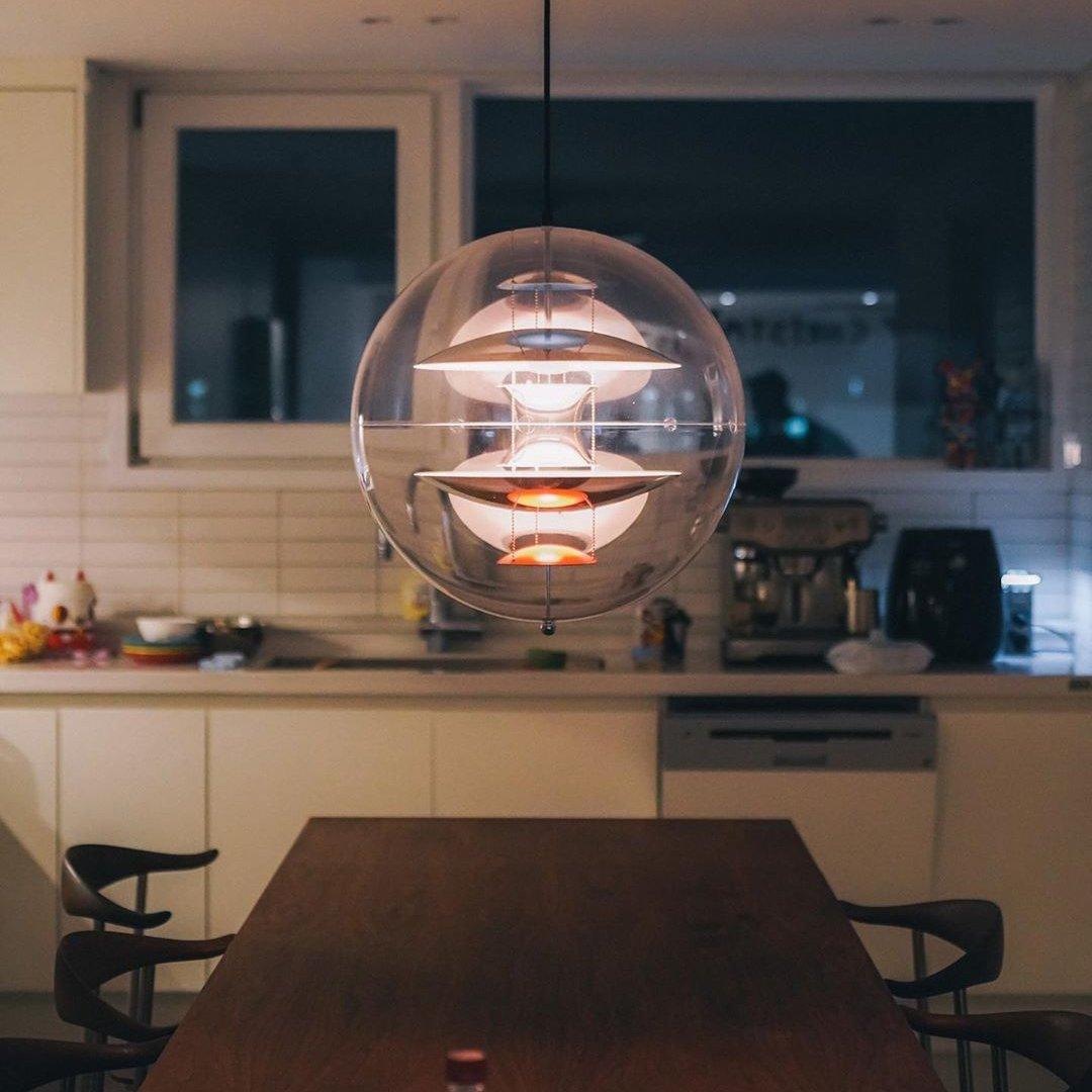 Round Sphere Hanging light Pendant Lamp