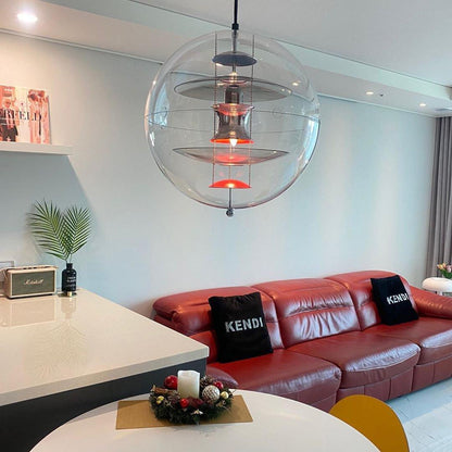 Round Sphere Hanging light Pendant Lamp