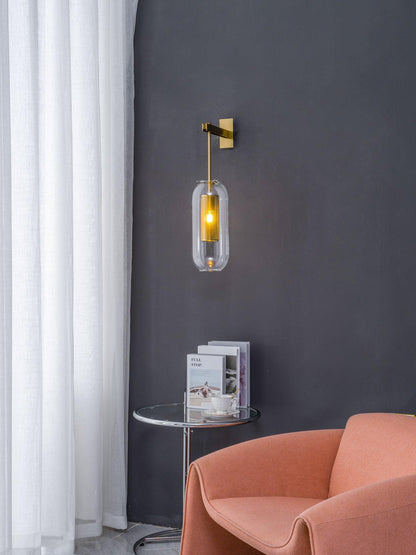 Vadim Glass Wall-mounted lamp Wall Lamp