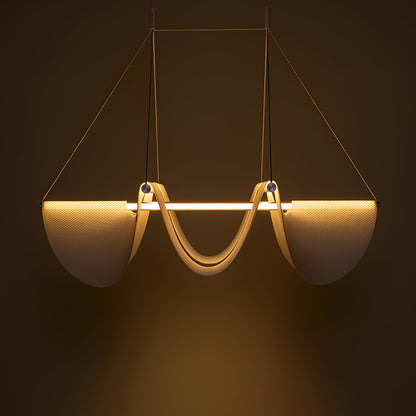 Vaelora Ribbon Pendant Lamp