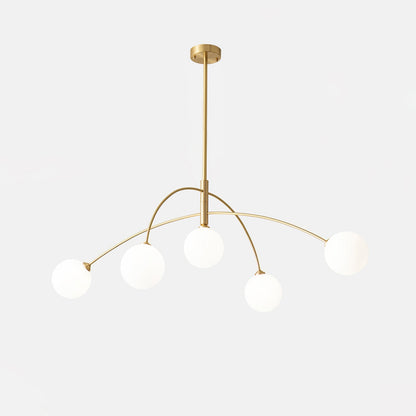 Valentina Arc Gasolier Chandelier