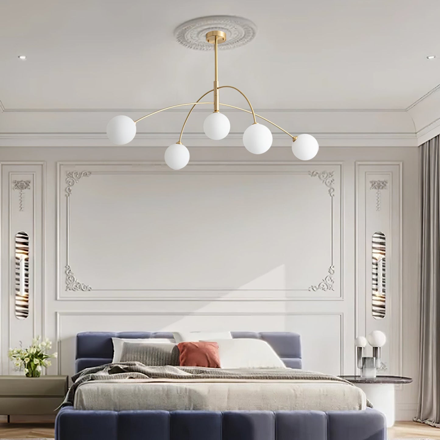 Valentina Arc Gasolier Chandelier