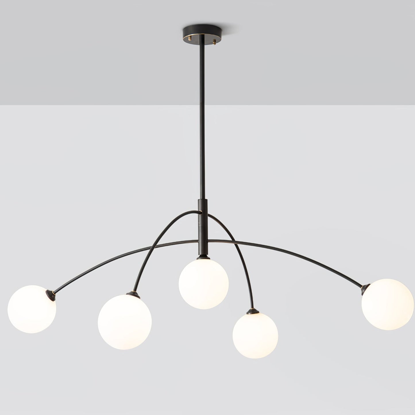 Valentina Arc Gasolier Chandelier