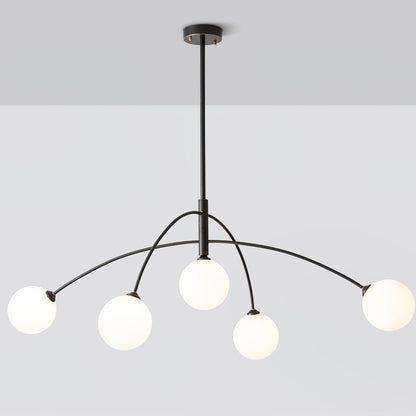 Valentina Arc Gasolier Chandelier