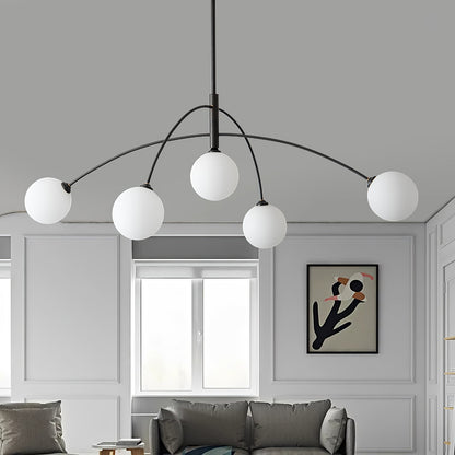 Valentina Arc Gasolier Chandelier