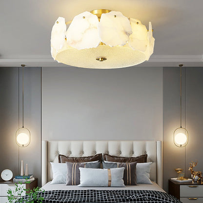 Valeria Alabaster Overhead fixture Ceiling Lamp