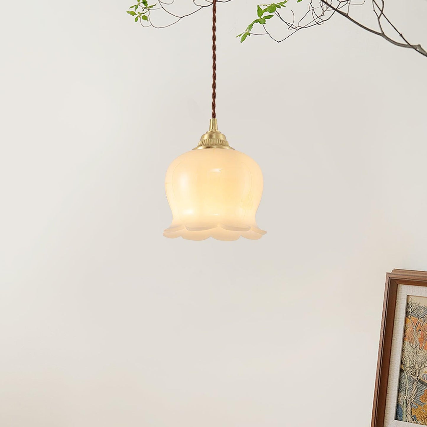 Valley flower Ceiling light fitting Pendant Swag Lamp