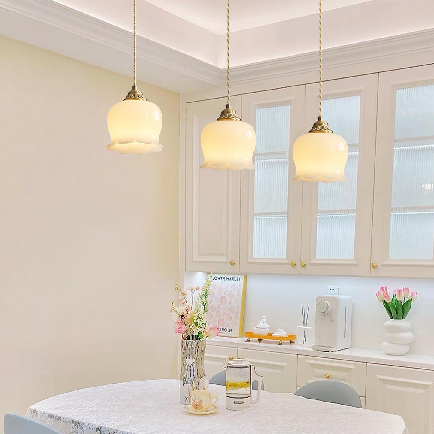 Valley flower Ceiling light fitting Pendant Swag Lamp