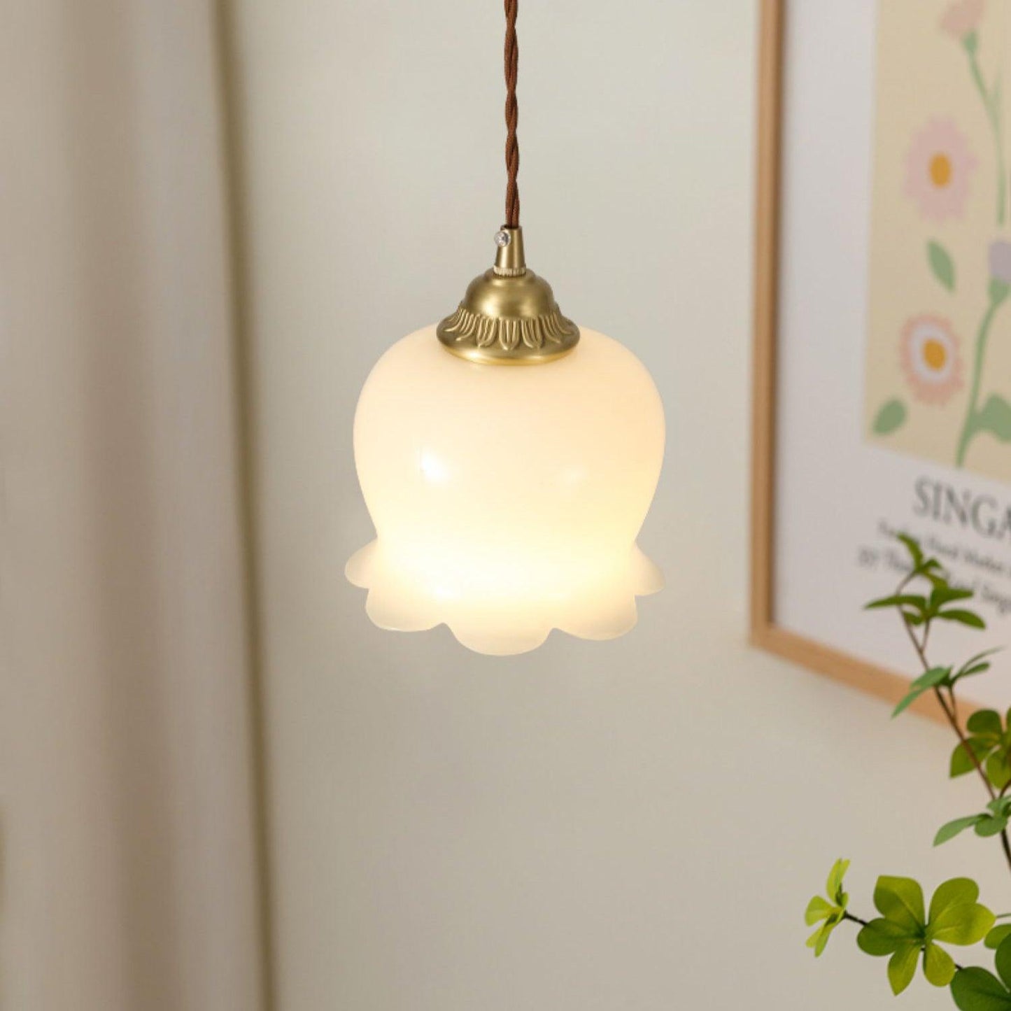 Valley flower Ceiling light fitting Pendant Swag Lamp