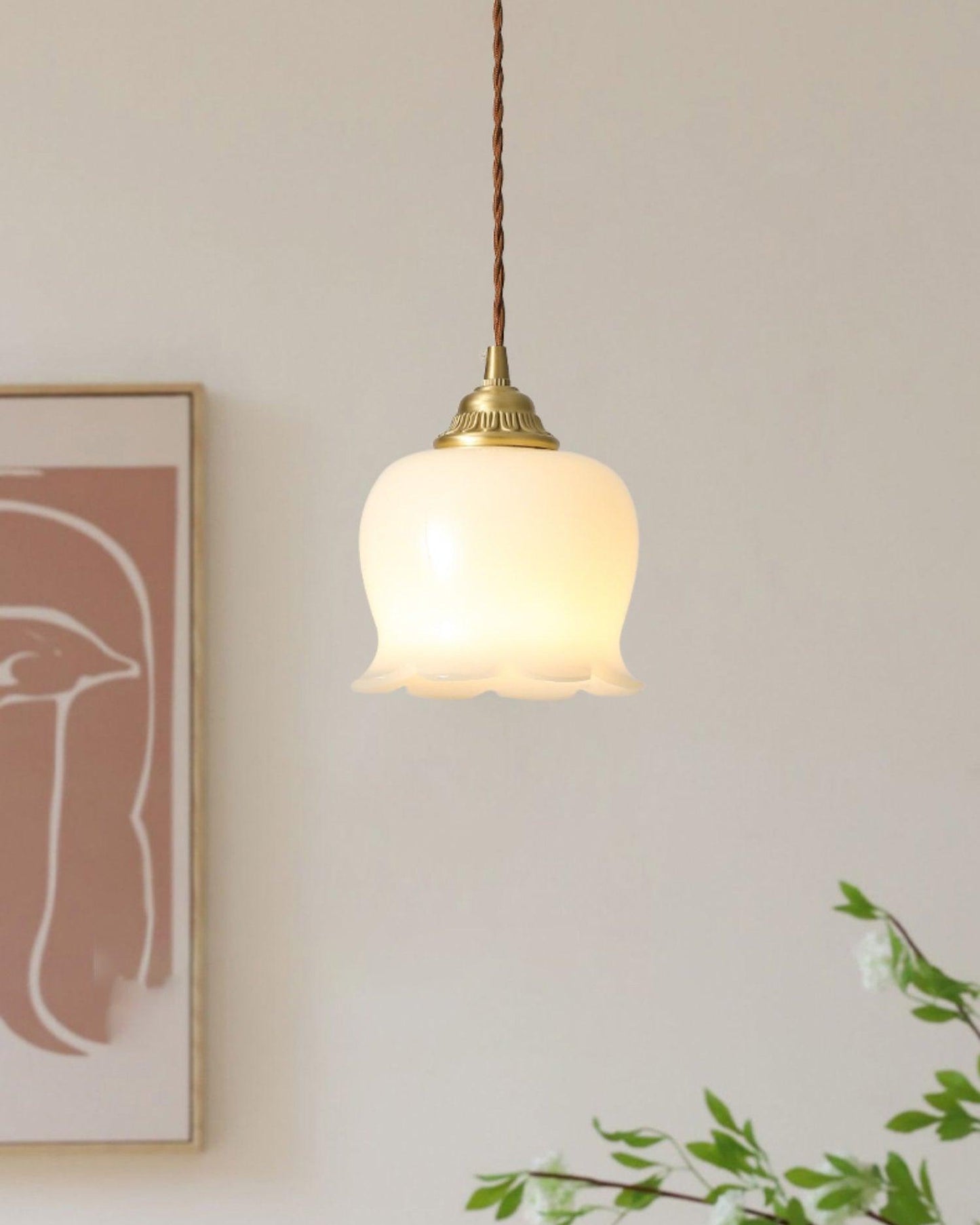 Valley flower Ceiling light fitting Pendant Swag Lamp