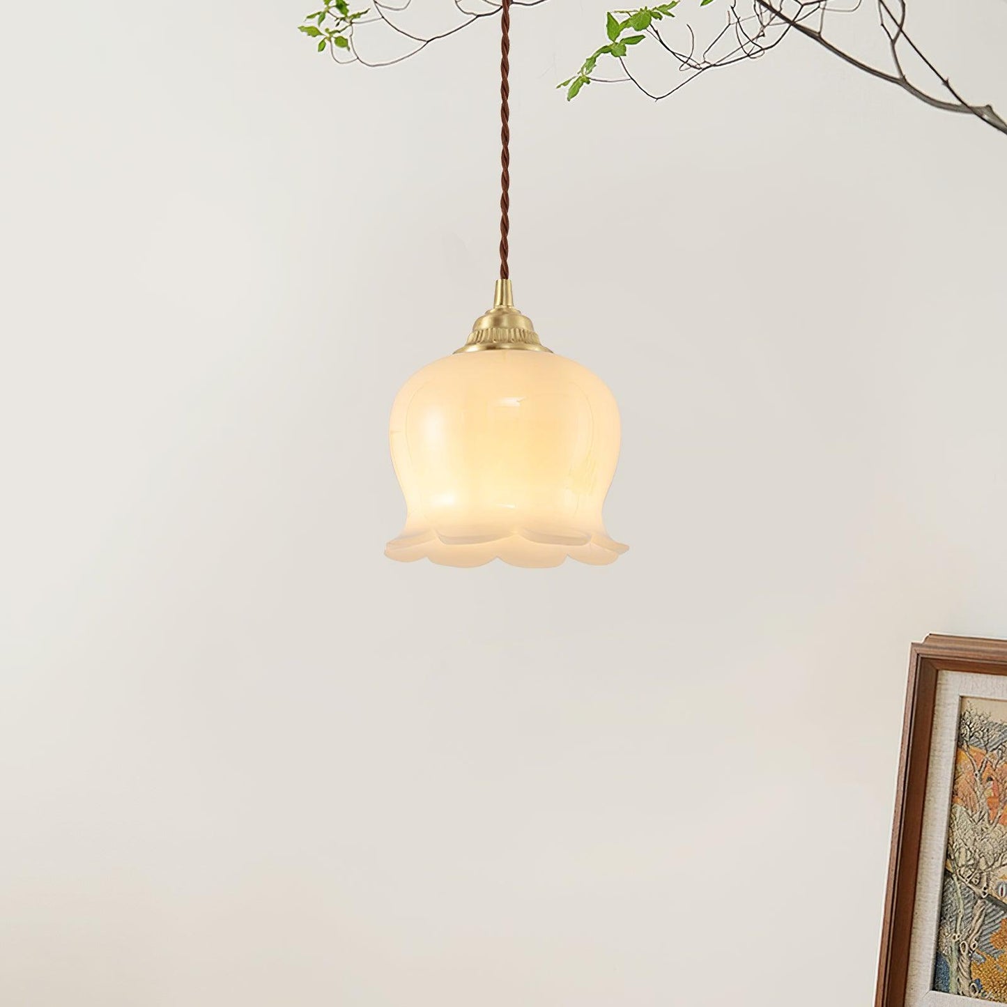 Valley flower Ceiling light fitting Pendant Swag Lamp