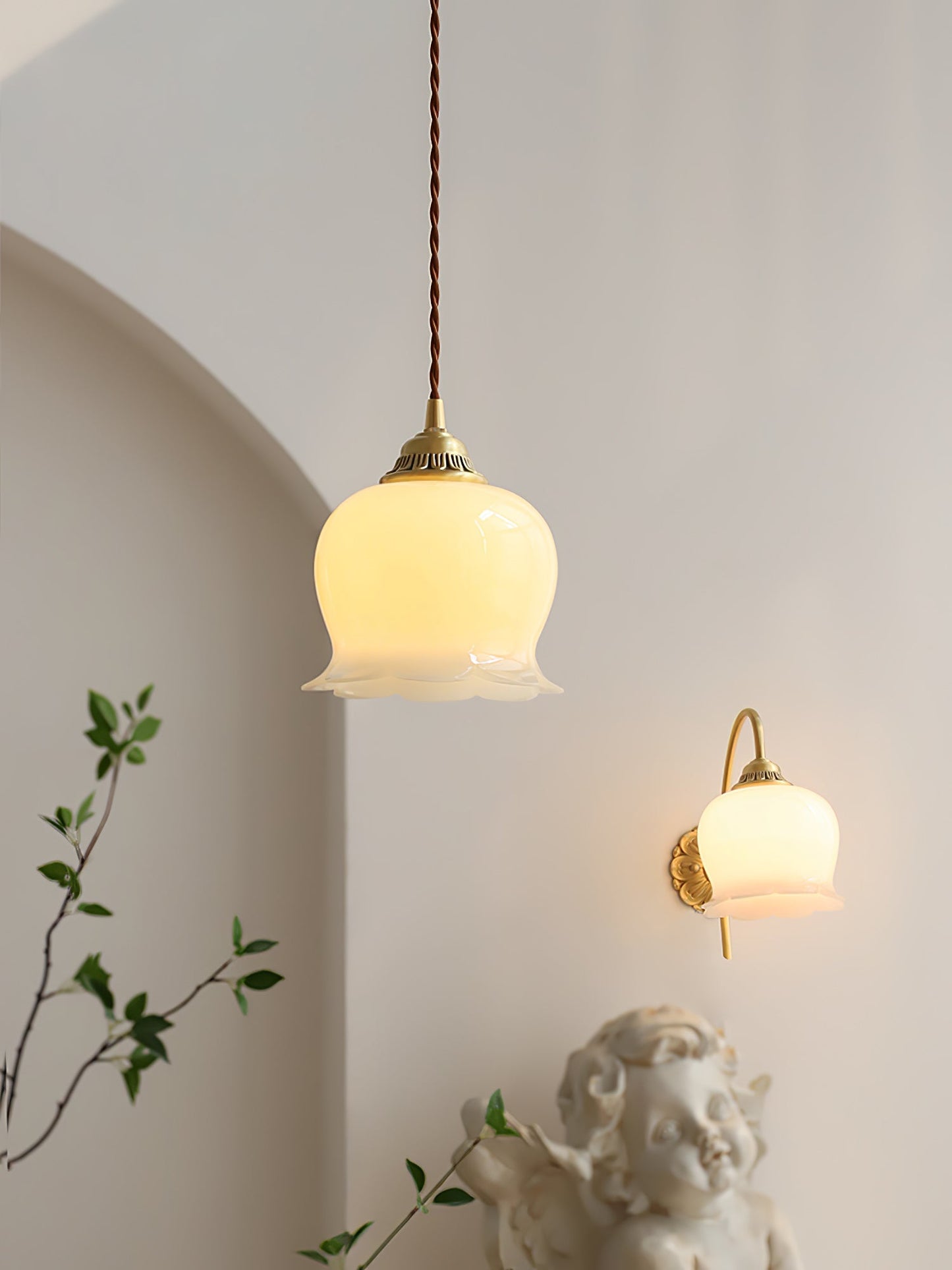 Valley flower Ceiling light fitting Pendant Swag Lamp