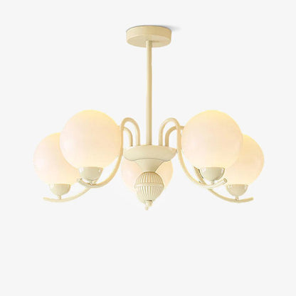 Vanilla Ball Ceiling fixture Chandelier