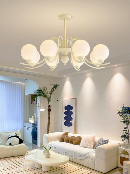 Vanilla Ball Ceiling fixture Chandelier