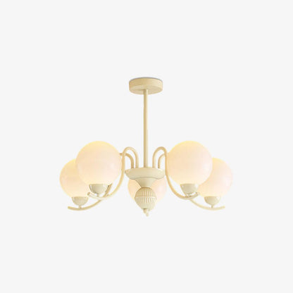 Vanilla Ball Ceiling fixture Chandelier