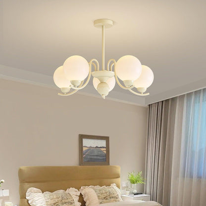 Vanilla Ball Ceiling fixture Chandelier