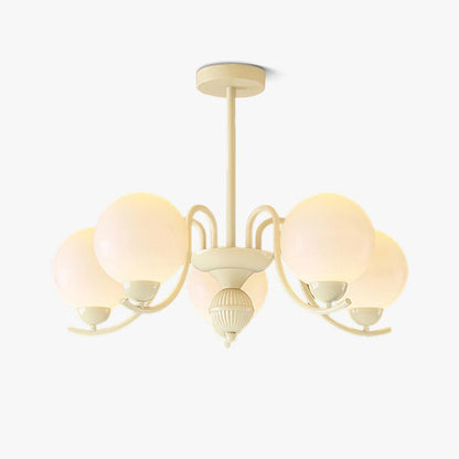 Vanilla Ball Ceiling fixture Chandelier