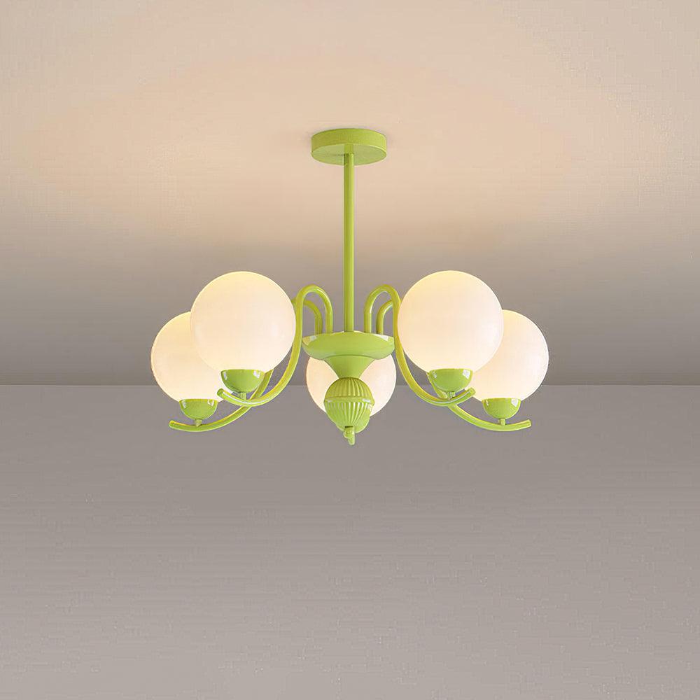 Vanilla Ball Ceiling fixture Chandelier