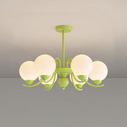 Vanilla Ball Ceiling fixture Chandelier