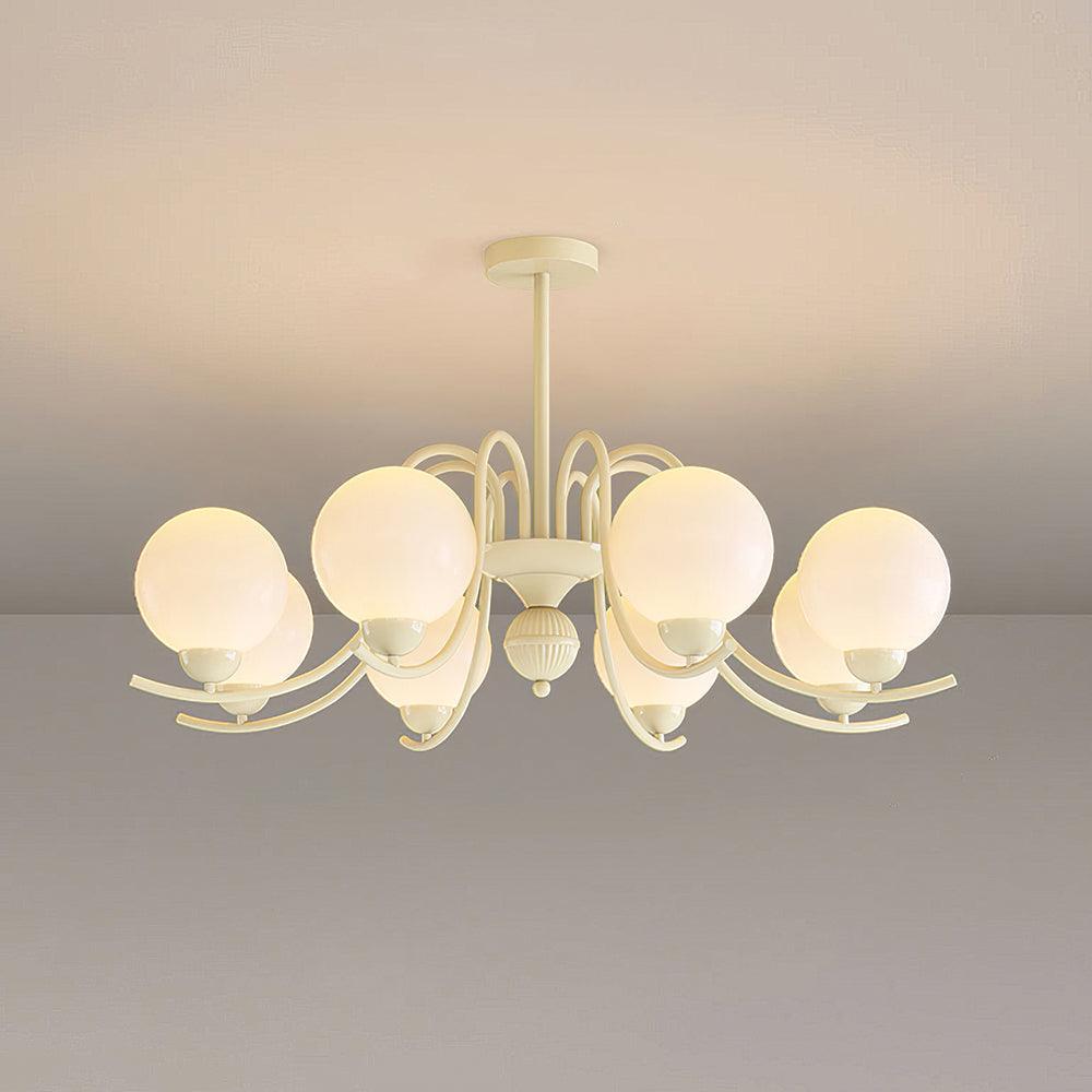 Vanilla Ball Ceiling fixture Chandelier