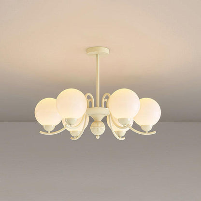 Vanilla Ball Ceiling fixture Chandelier