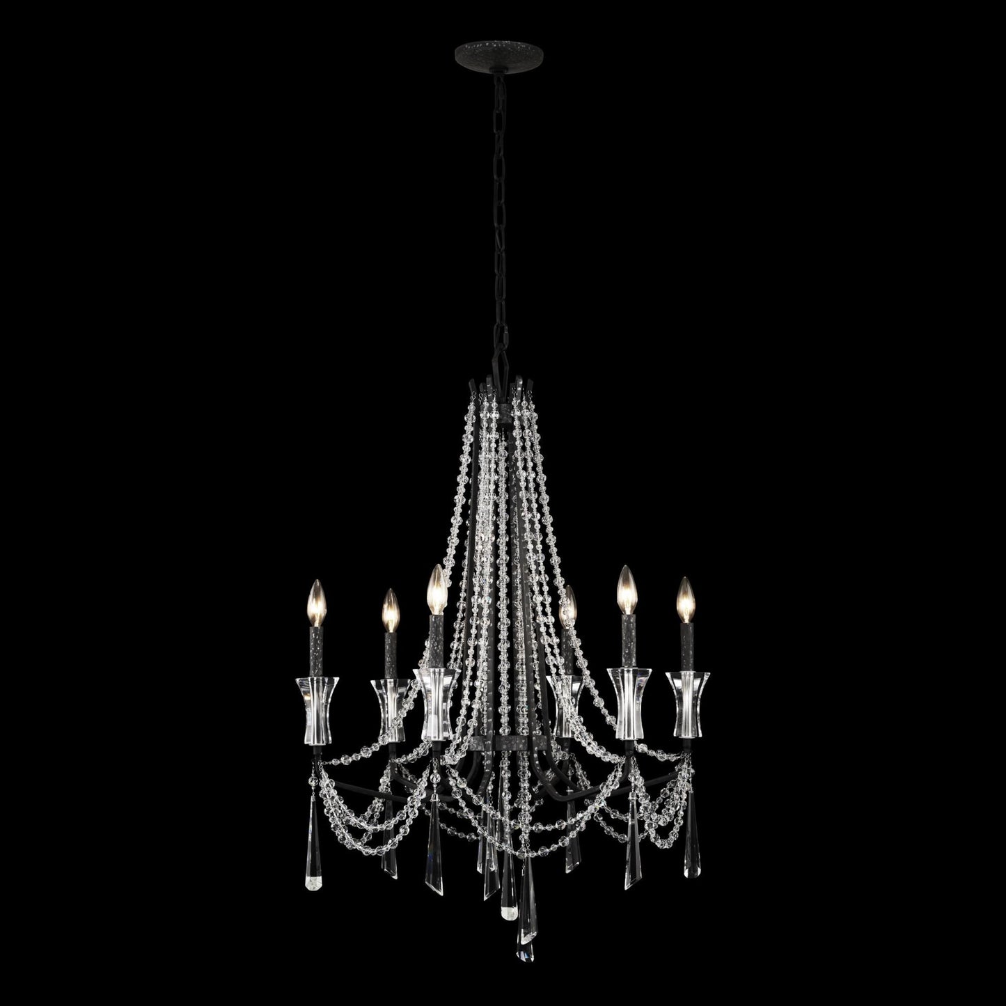 Varaluz Barcelona 27 Inch 6 Light Chandelier Cp41891